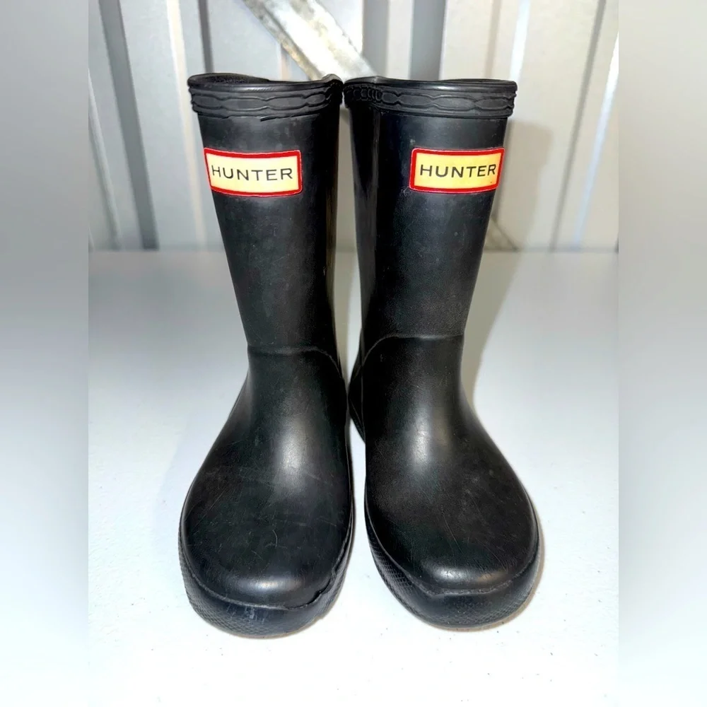 Kids Hunter Boots Size 7